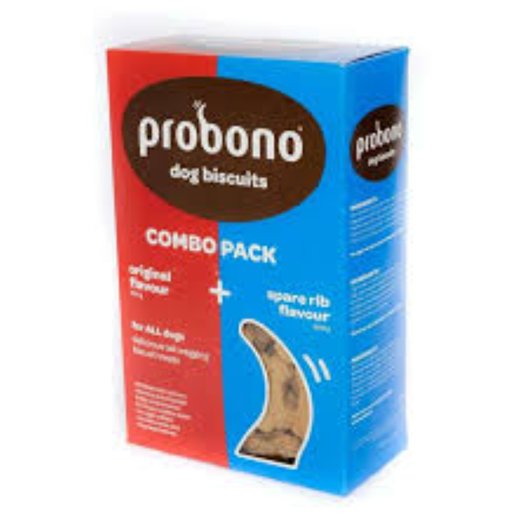 PROBONO COMBO PACK DOG BISCUIT 1KG 